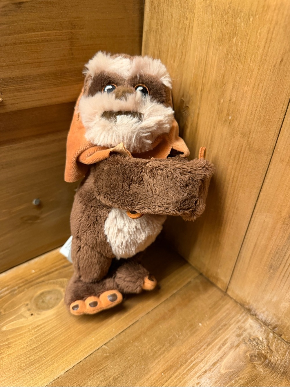 Disney Parks Star Wars Ewok Wicket Plush - Toy Snapper Bracelet